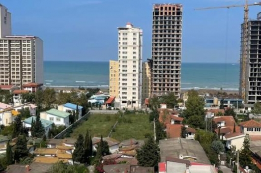 خط دریا سرخرود آپارتمان رو به دریا  1